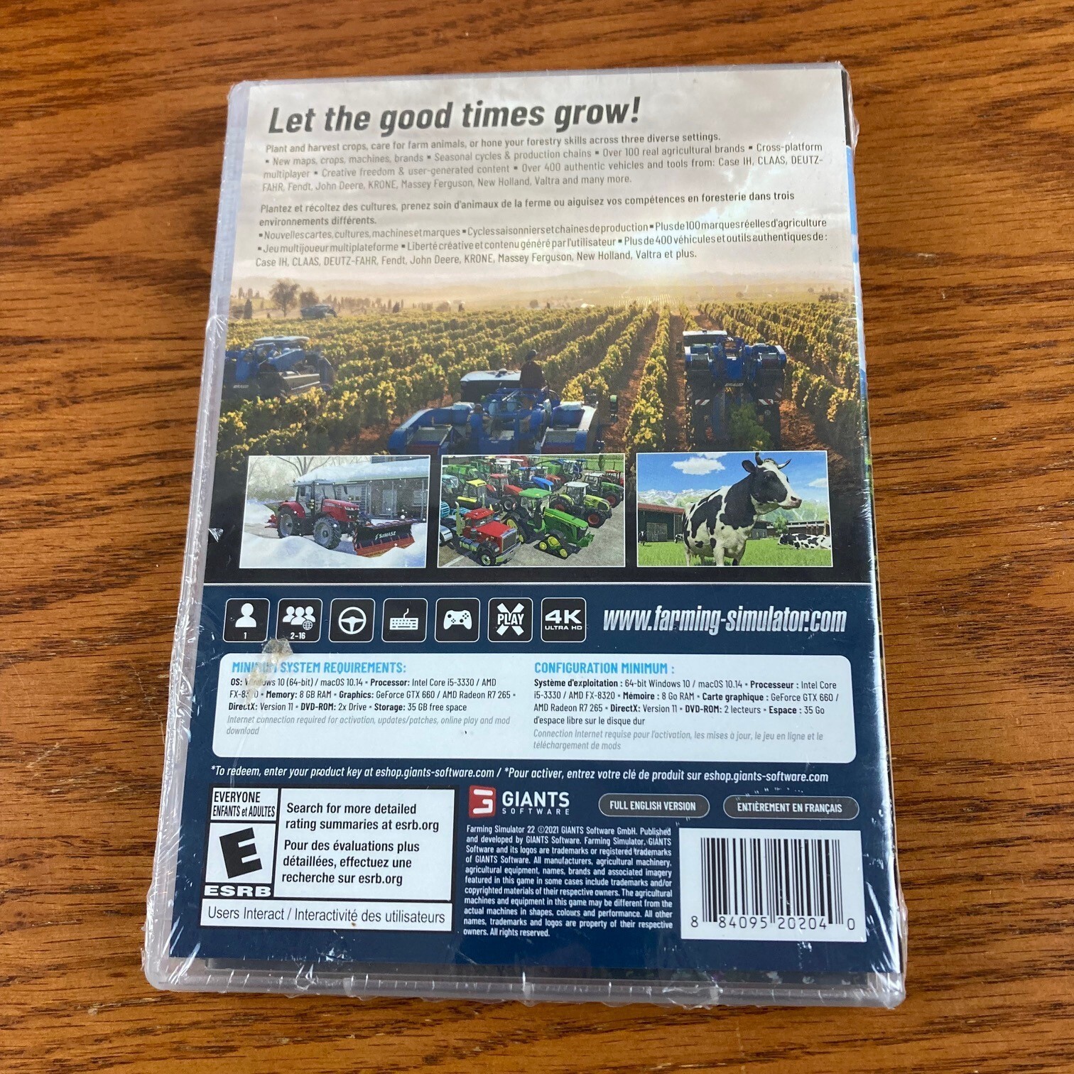 Farming Simulator 22 – DVD New Sealed