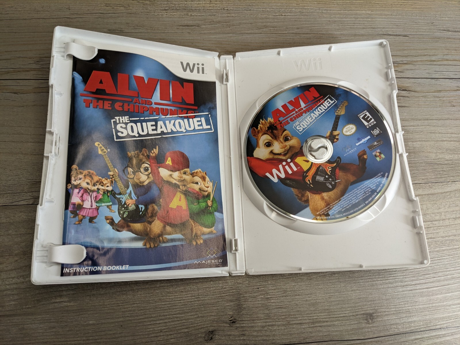 Nintendo Wii 8 Game Dance Bundle Just Dance 1 2 4 2014 2015 Alvin & the Chipmunk