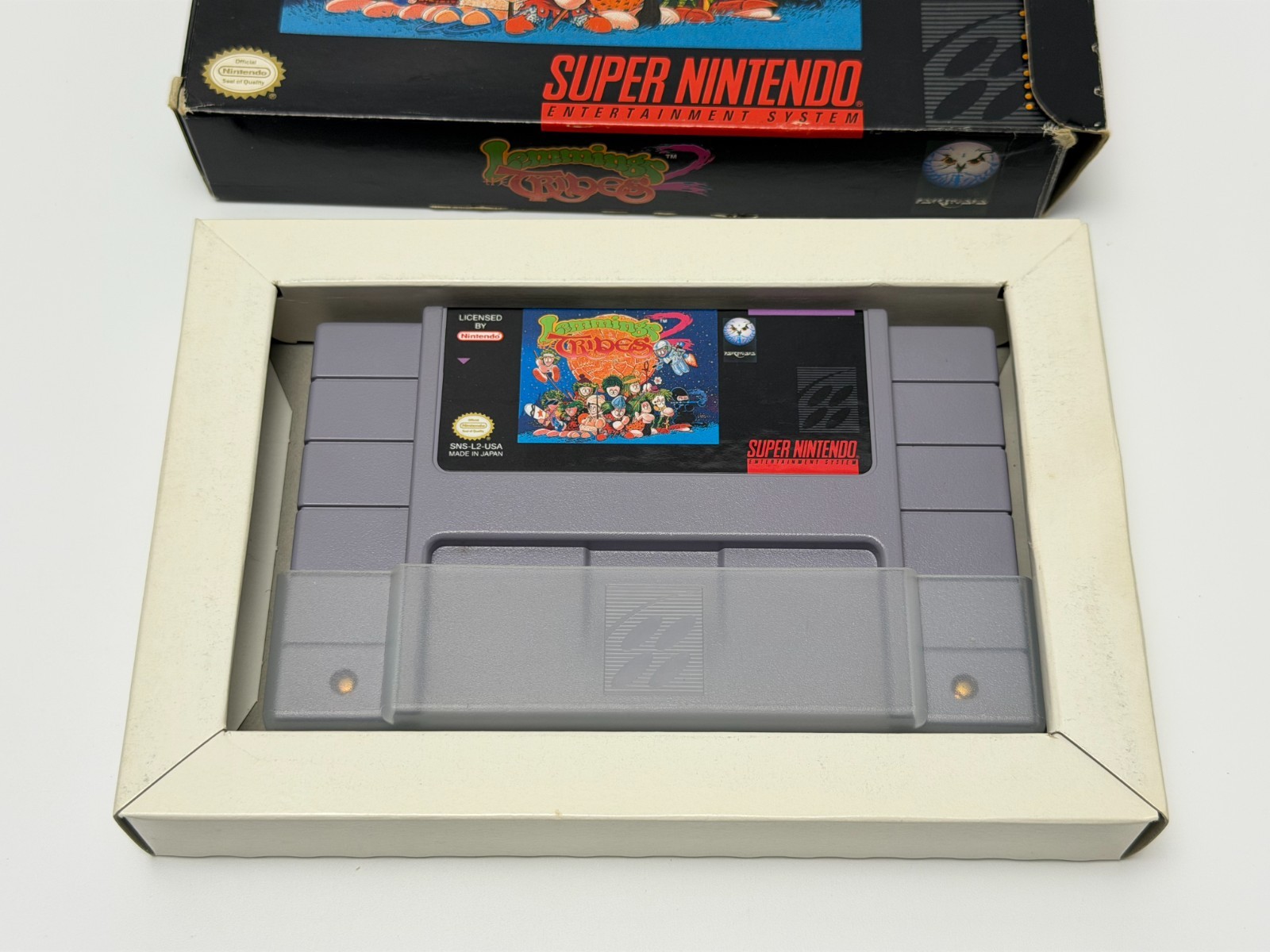 Lemmings 2: The Tribes (Super Nintendo Snes) Authentic & Complete