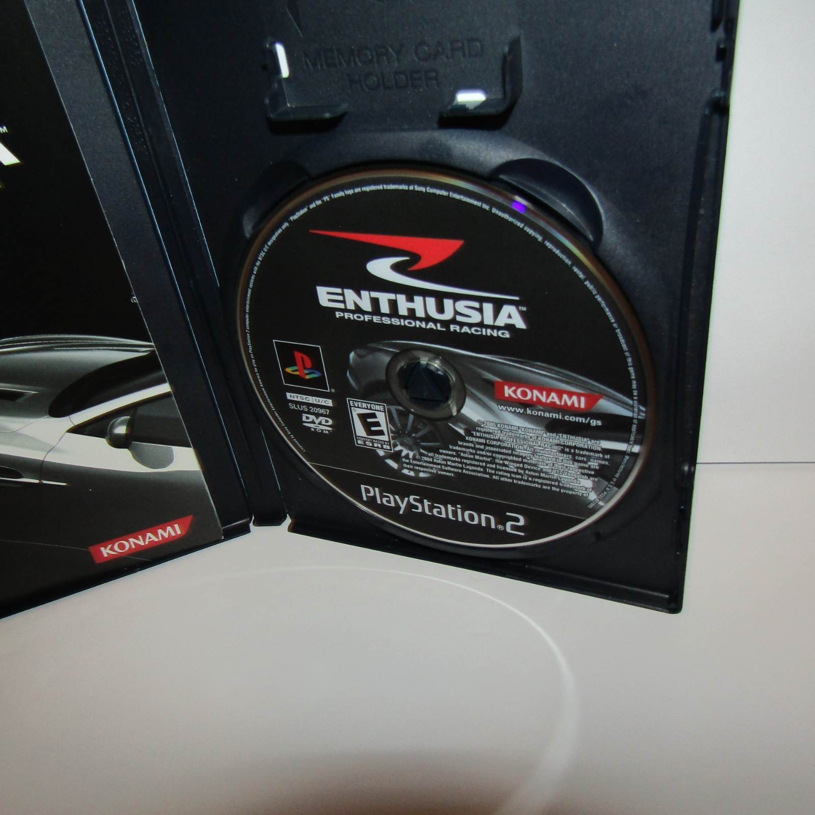 Enthusia Professional Racing Sony Playstation 2 PS2 Game with Manual Tested