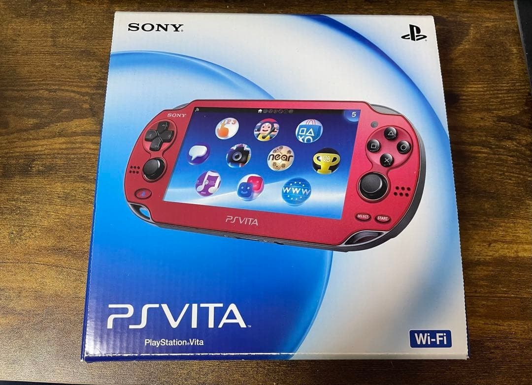 PS VITA Sony PlayStation Vita Cosmic Red PCH-1000 ZA03 Brand New Rare!