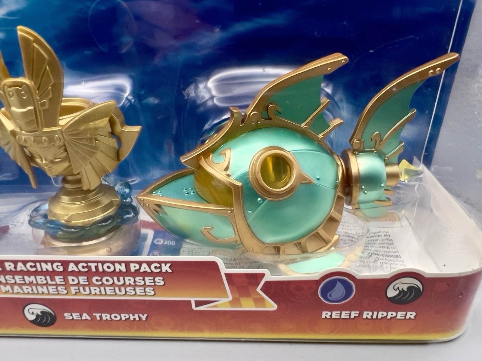 Skylander Superchargers Sea Racing Action Pack Gill Grunt Reef Ripper 2015 NIB