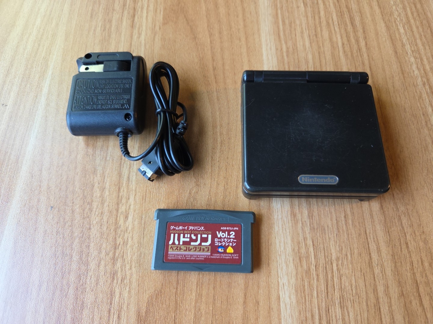 Nintendo Gameboy Advance SP Handheld System Console Onyx Black (AGS-001) Tested