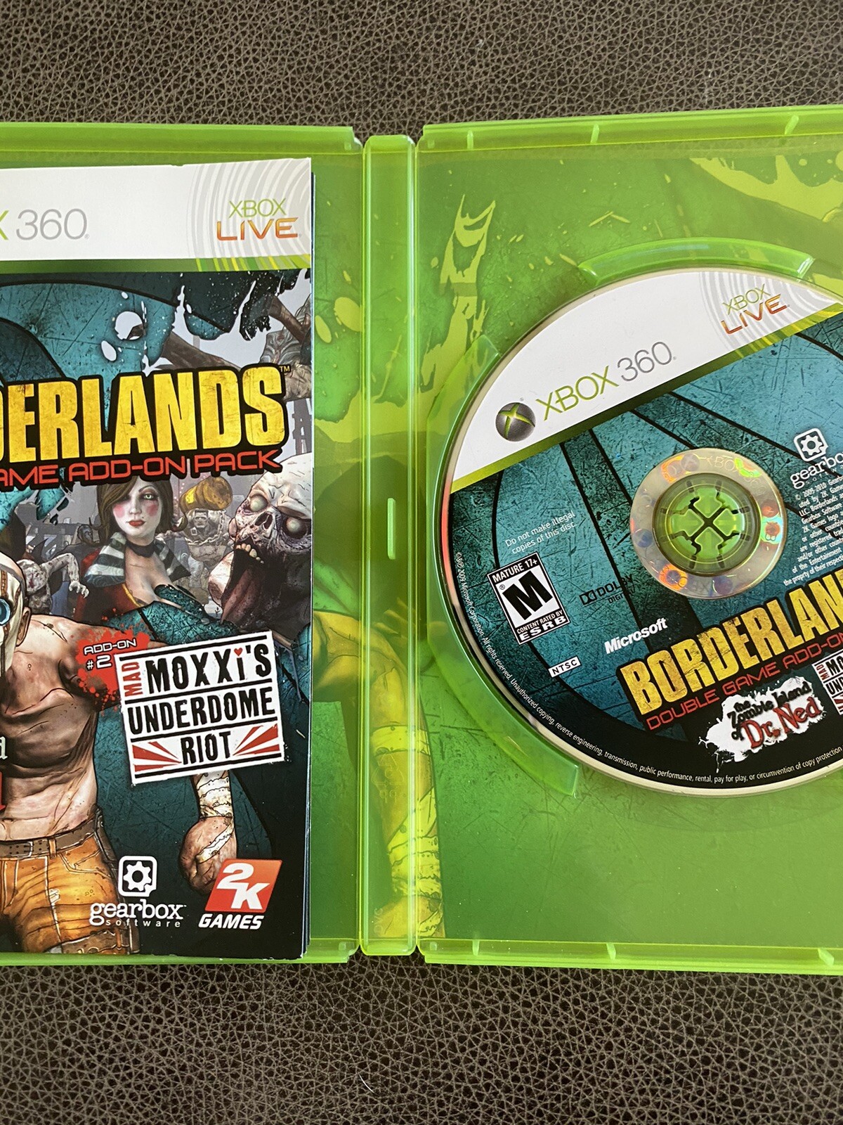 Borderlands Double Game Add-On Pack: The Zombie Island of Dr. Ned & Mad Moxxi’s