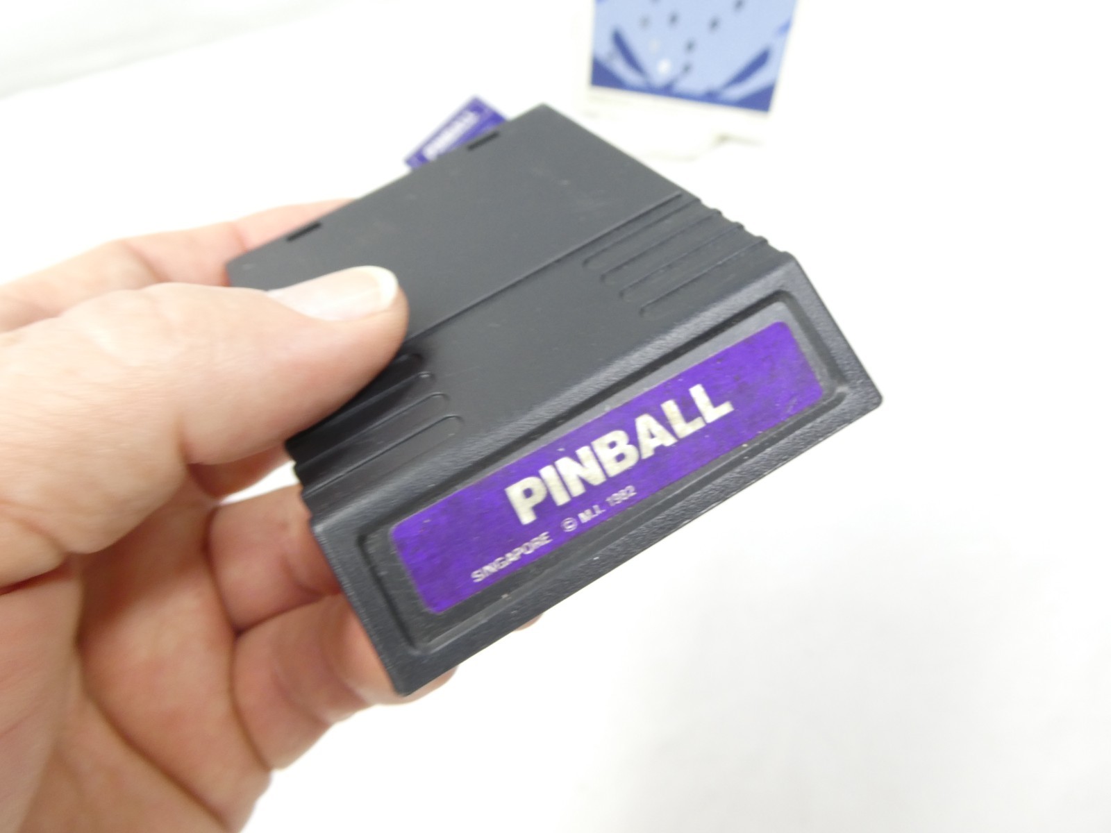 Pinball (Intellivision, 1982) with manual and overlays Tested & working