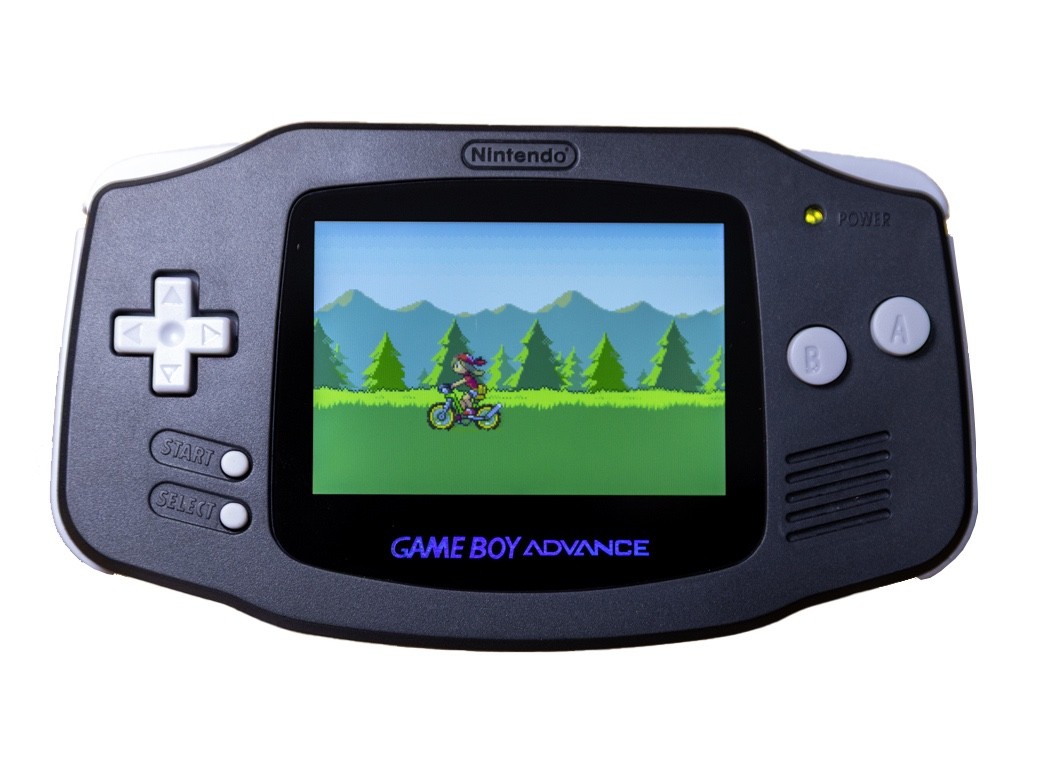 Nintendo Gameboy Advance AGB-001 IPS V5 Screen USB-C Charging Black & Grey