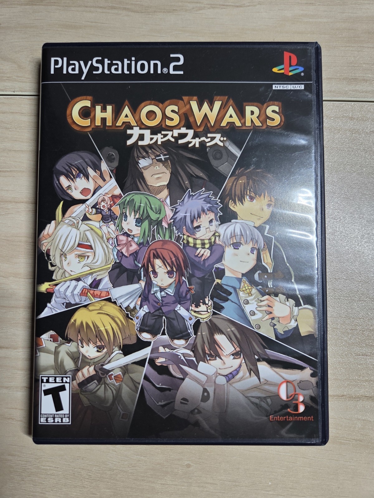 Chaos Wars PS2 (Sony PlayStation 2, 2008) CIB Complete w/Manual Tested