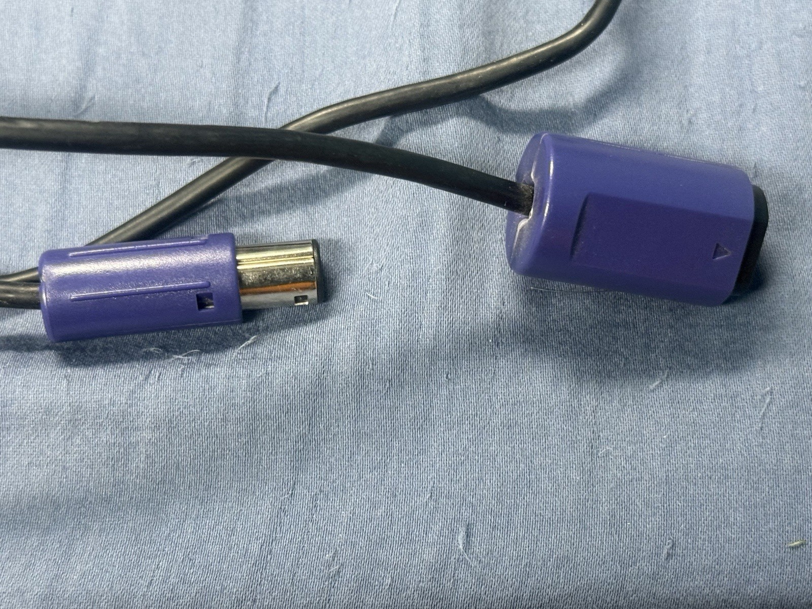 Indigo Purple Nintendo Gamecube 6 Ft Controller Extension Cable Wire TESTED