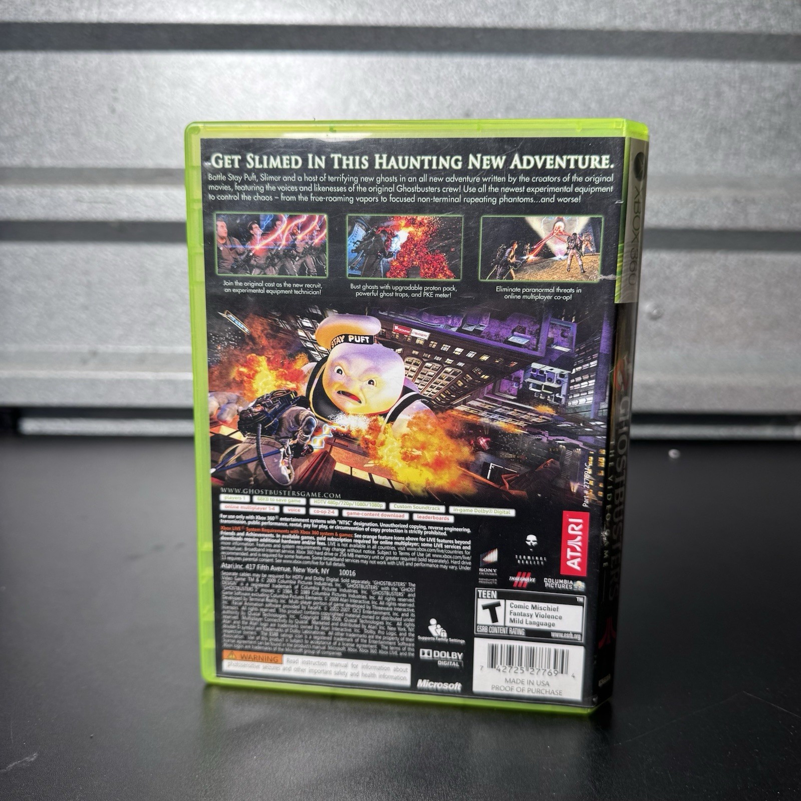 Ghostbusters: The Video Game (Xbox 360, 2007) *Tested & Complete*