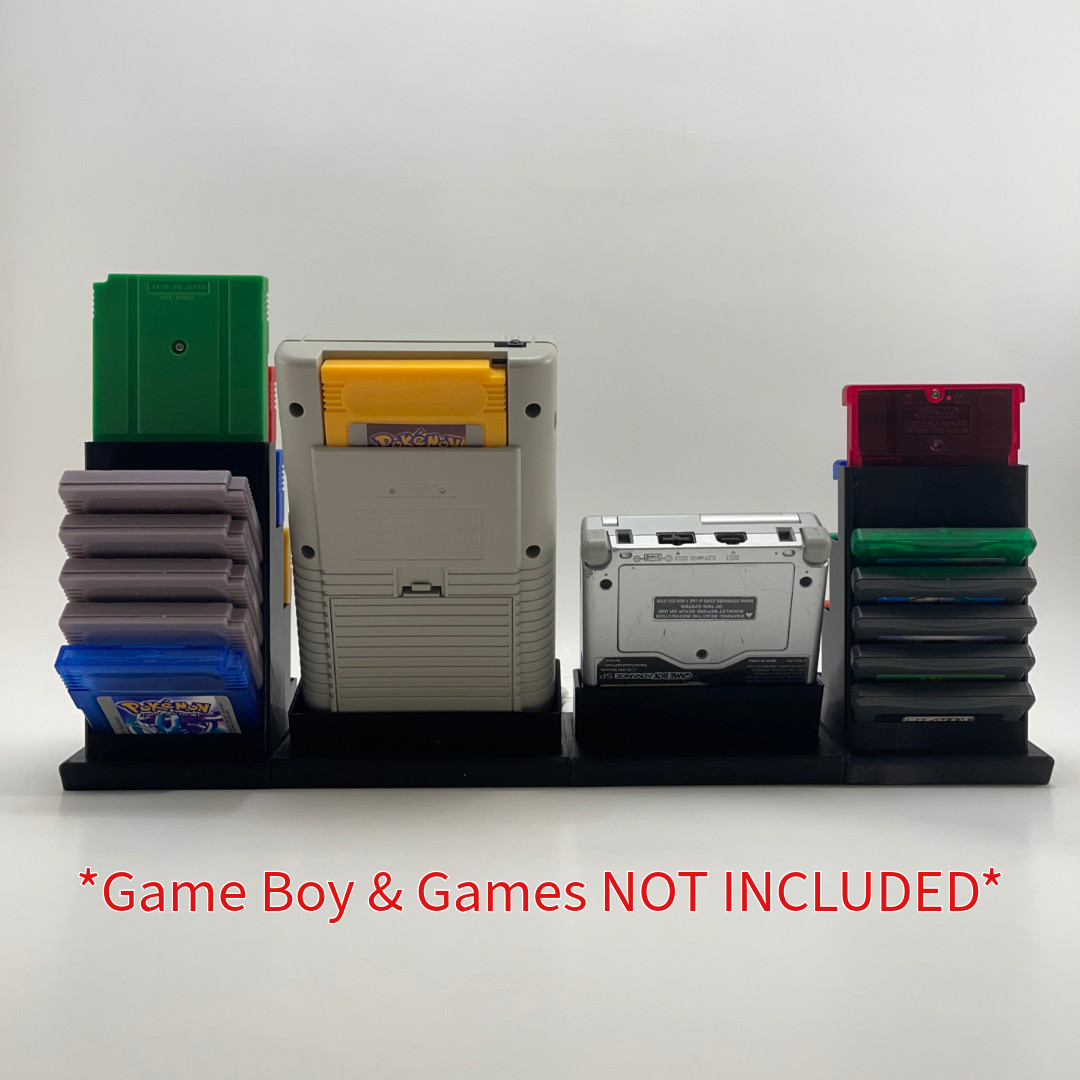 Game Boy Advance SP/Original & 18 Games, Multiple Consoles Stand – DISPLAY ONLY