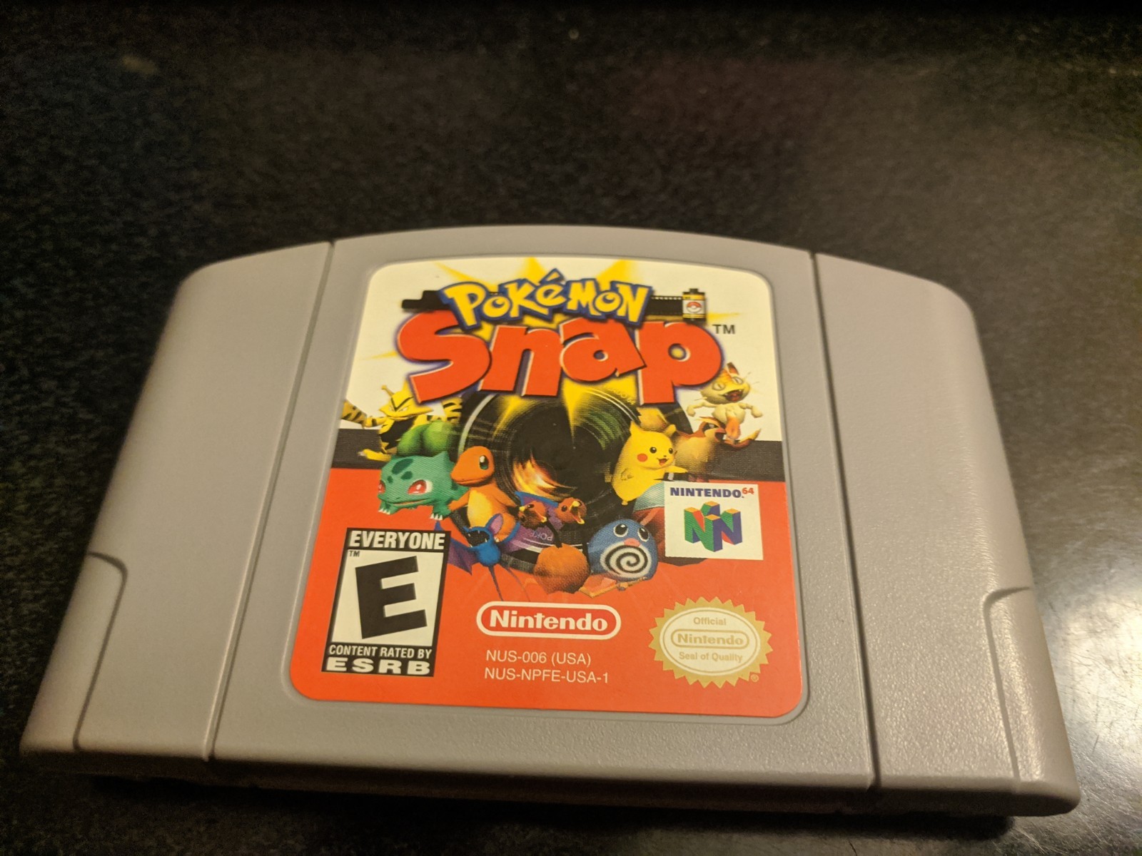 POKEMON SNAP N64 NINTENDO 64 VIDEO GAME CARTRIDGE AUTHENTIC 💯 Tested✅