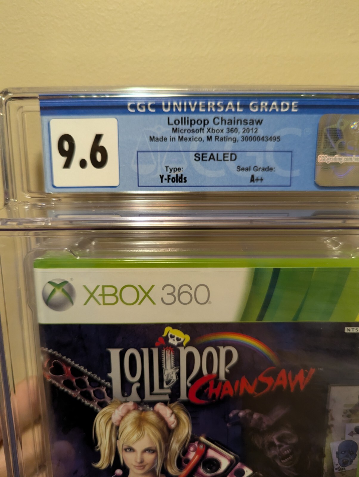 Lollipop Chainsaw (2012, Xbox 360) – New Sealed – Graded CGC 9.6 A++