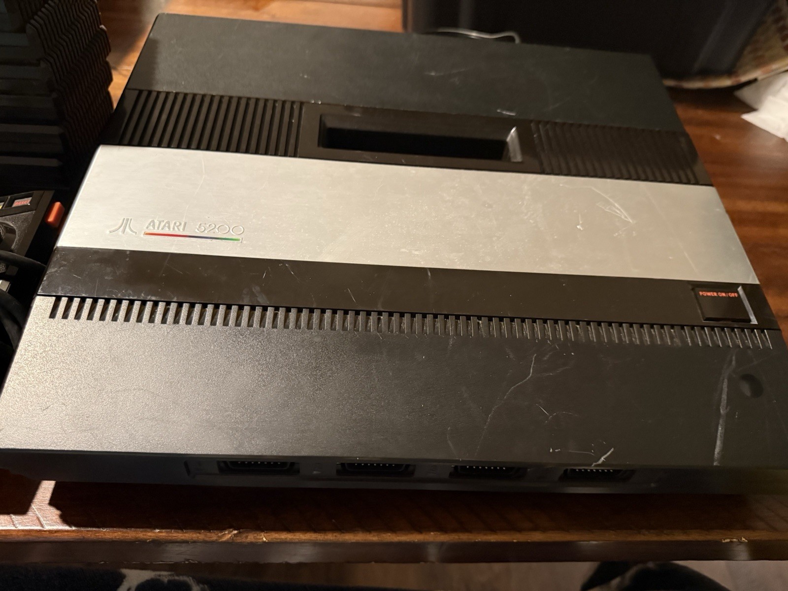 Atari 5200 Console Bundle w/ 2 Controllers, Power Adapters & 9 Games