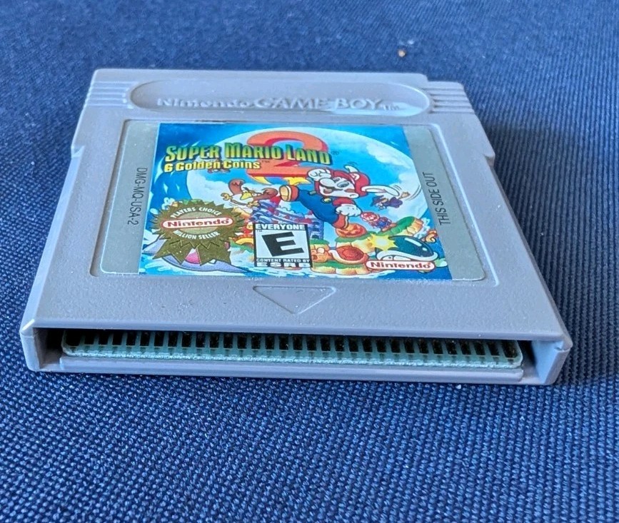 Super Mario Land 2: 6 Golden Coins (Nintendo GameBoy, 1992) Authentic TESTED
