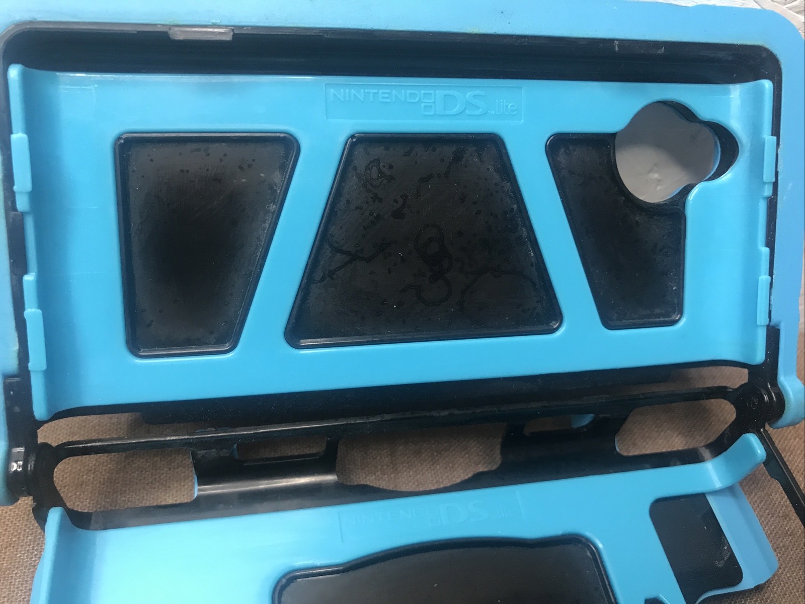*Read Unused NERF Dual Armor Nintendo DSi / DS Lite Protective Case Blue Black