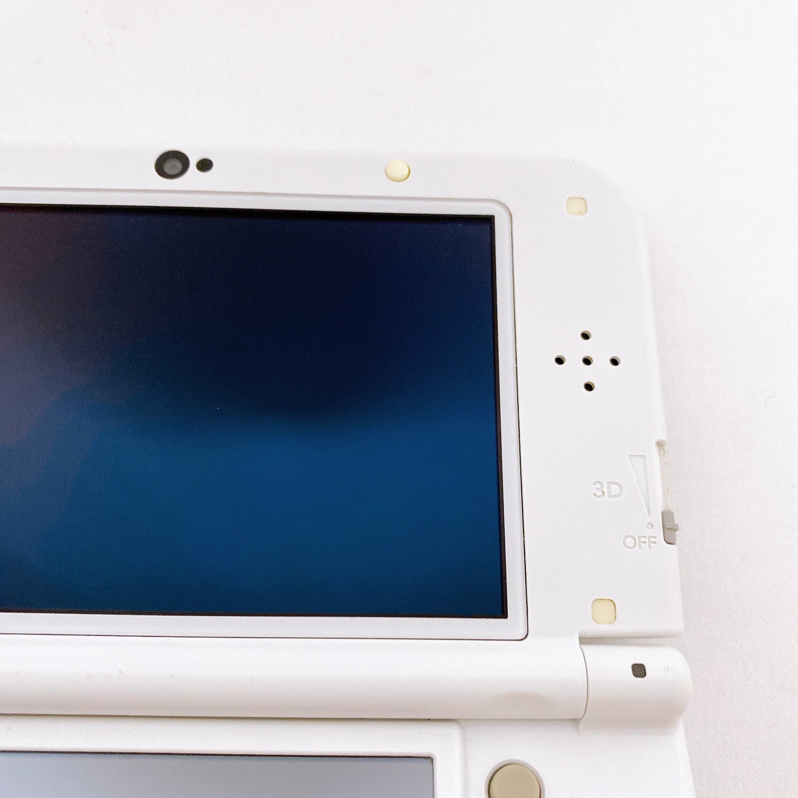 【Dual IPS】New Nintendo 3DS XL LL Pearl White Console Japan Tested Working Rank S