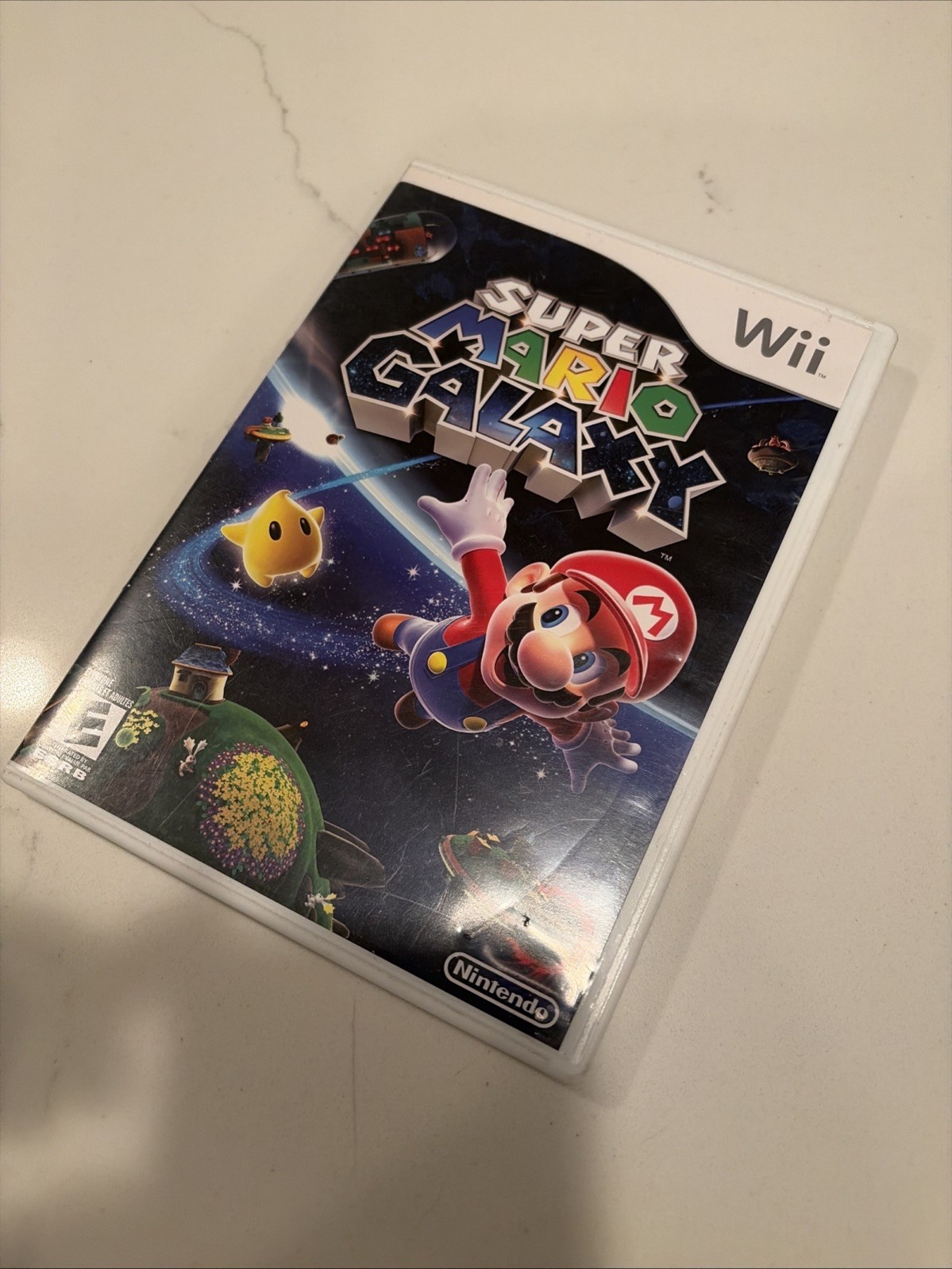 Wii Super Mario Galaxy (Nintendo Wii, 2007) No Manual! TESTED & WORKS GREAT!!!