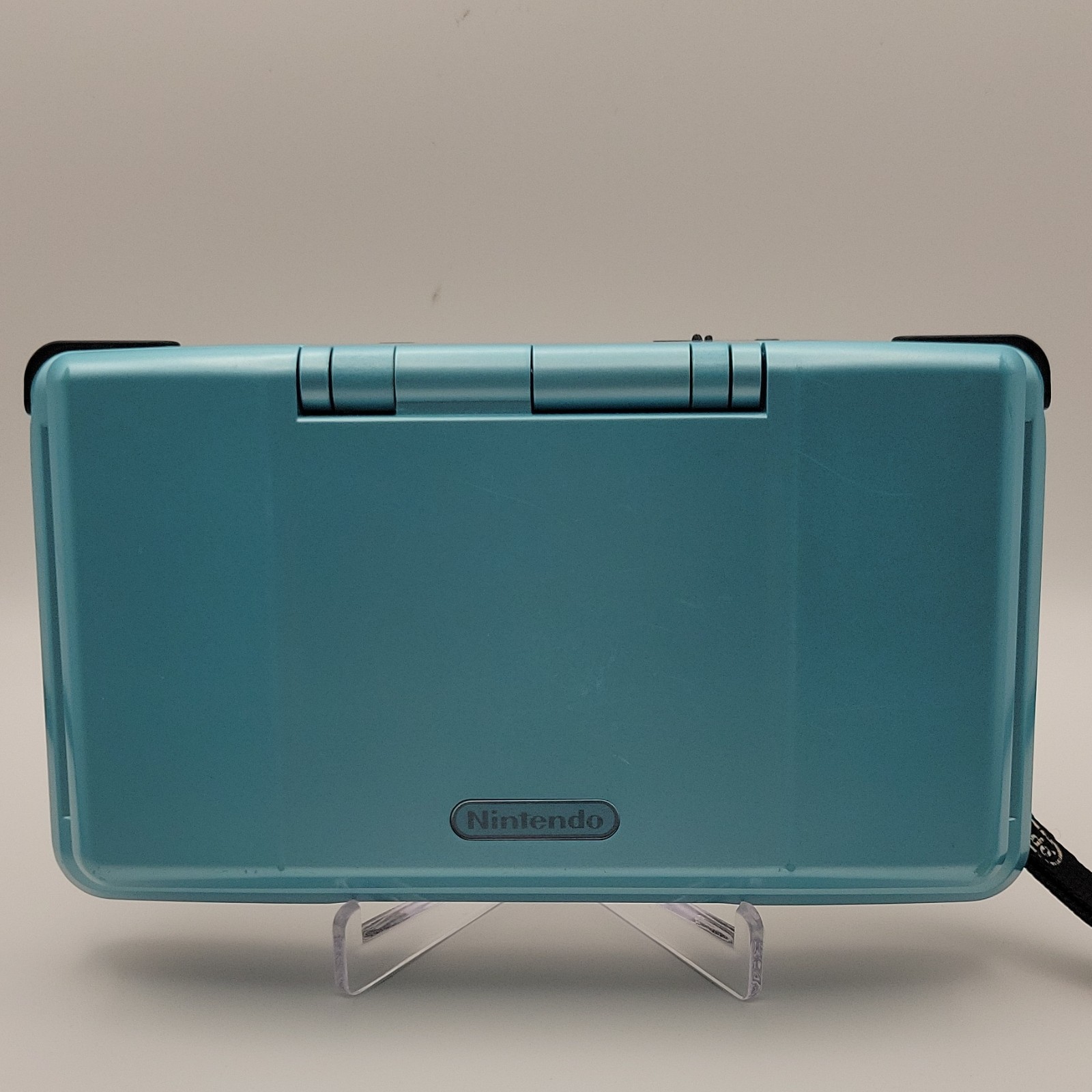Nintendo DS Teal blue Black Handheld System Dual Screen Touch Screen
