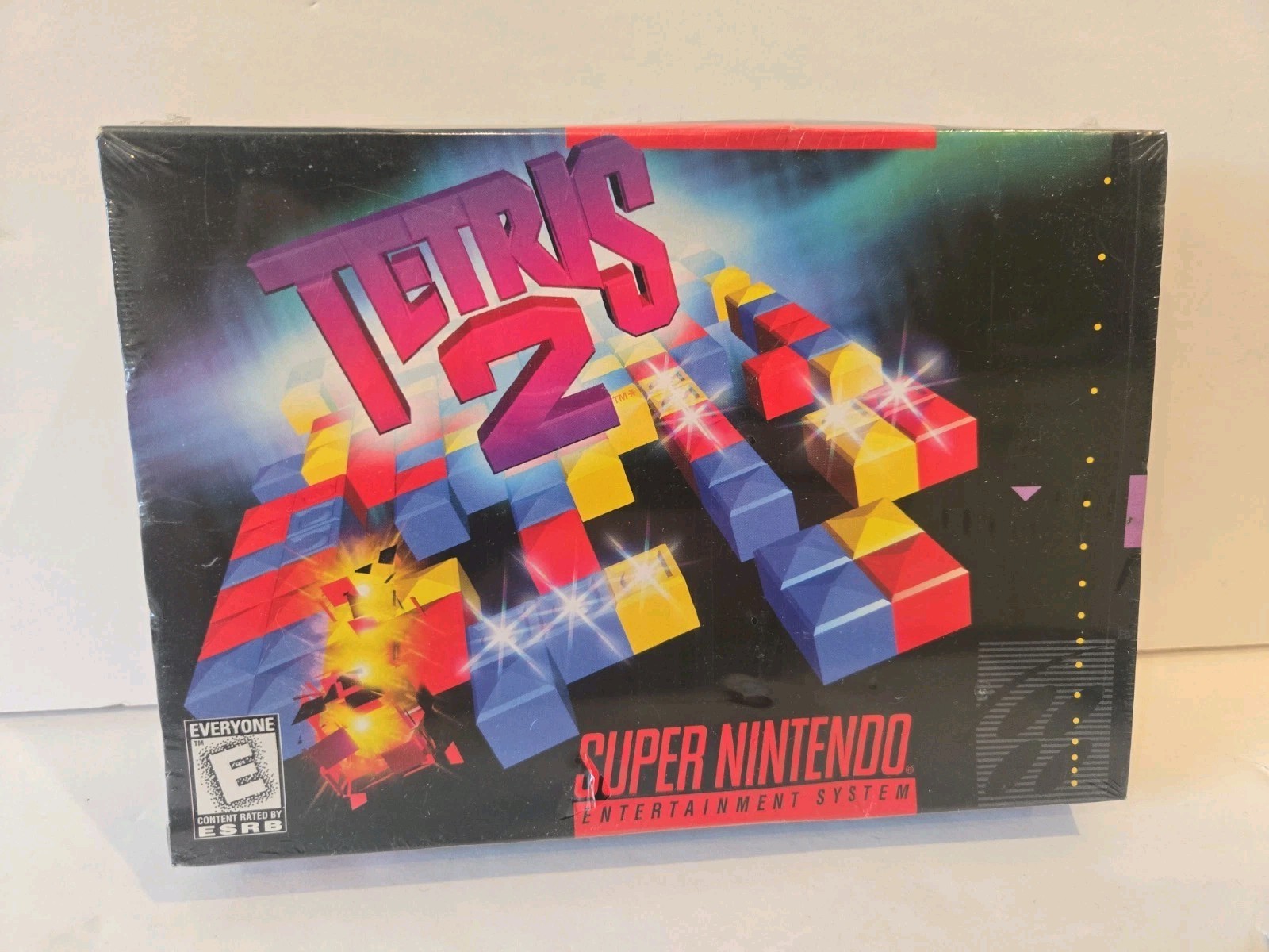 Tetris 2 (Super Nintendo SNES, 1994) New, sealed, unopened