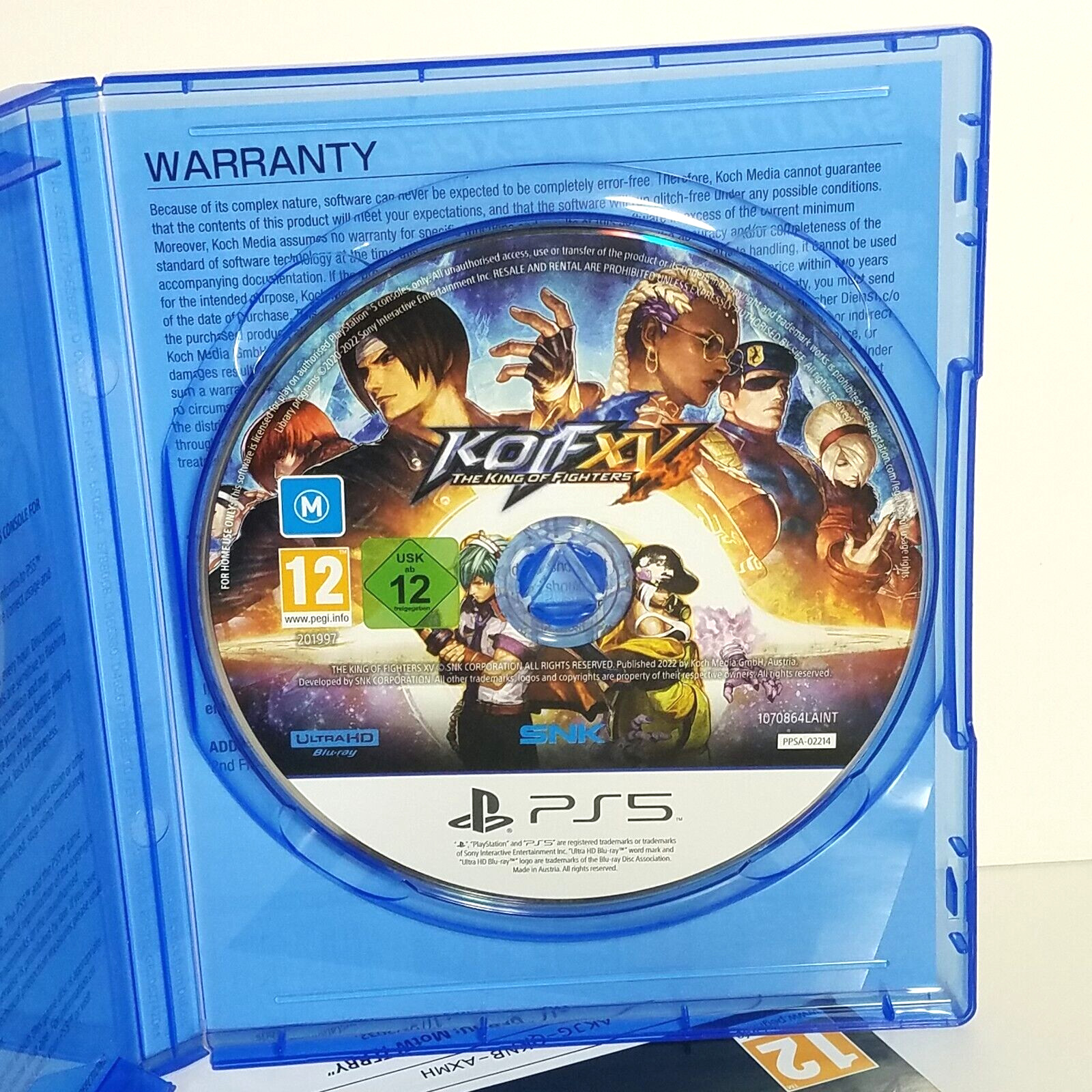 PS5 KOF 15 Day One Edition (12) The King of Fighters XV Playstation 5