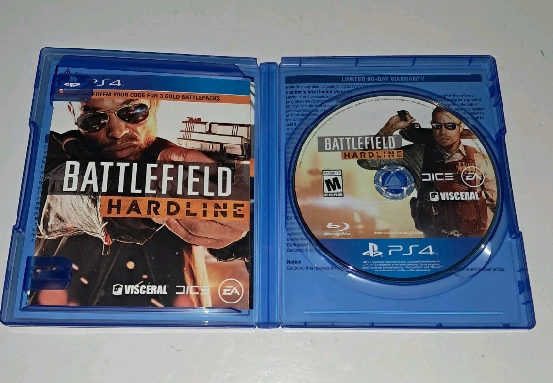 Battlefield Hardline PS4 Playstation Complete Shooter – Mint Condition