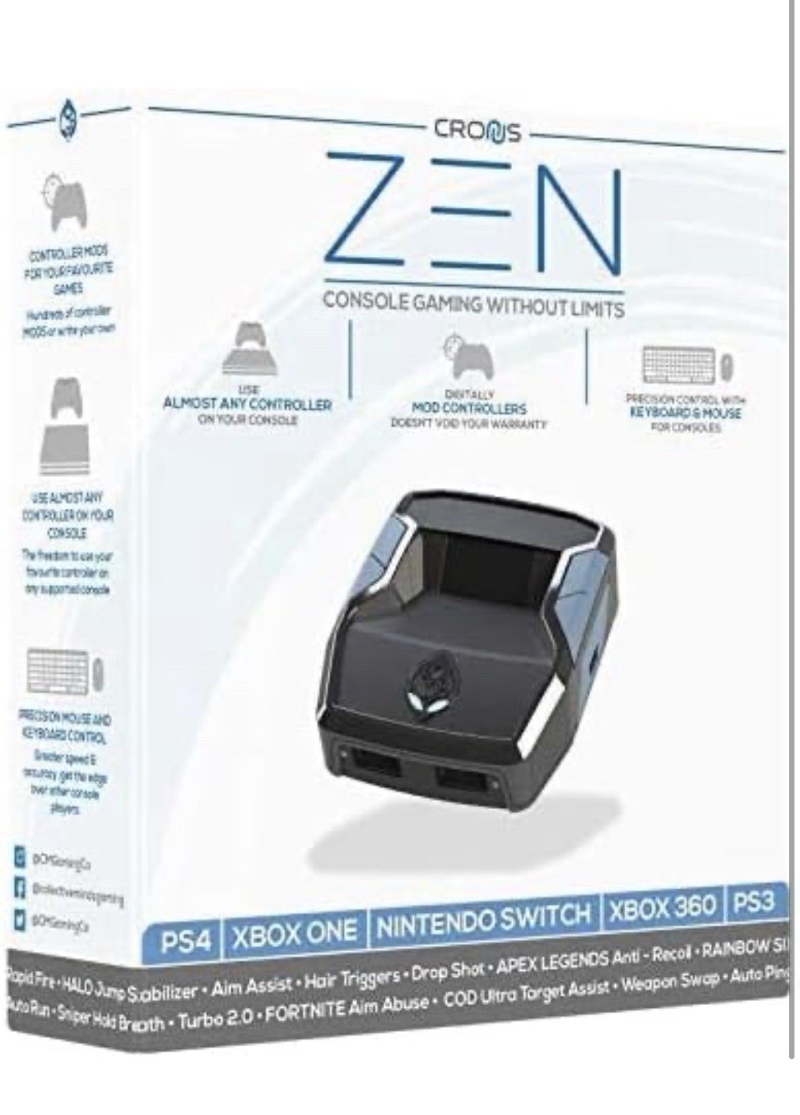 Cronus Zen PS4 Xbox Nintendo Console Adapter CM00053 1 – C