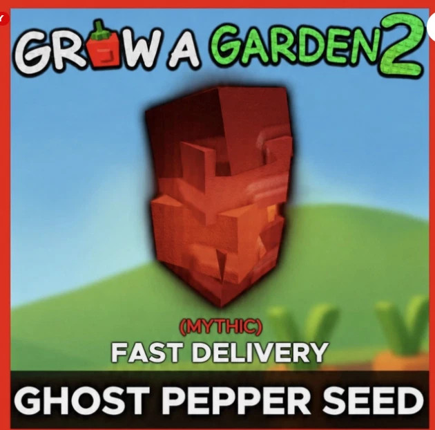 🪴Grow a Garden 2 | Ghost Pepper Seed | GAG2 Fast & Easy
