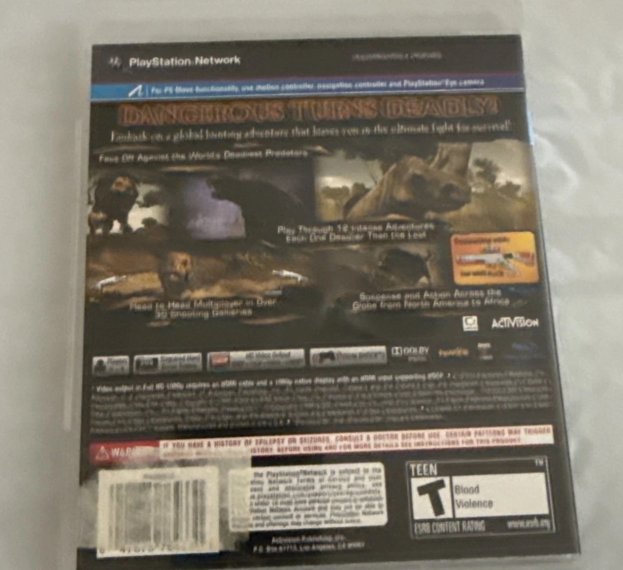 Cabela’s Dangerous Hunts 2011 (Sony PlayStation 3, 2010)