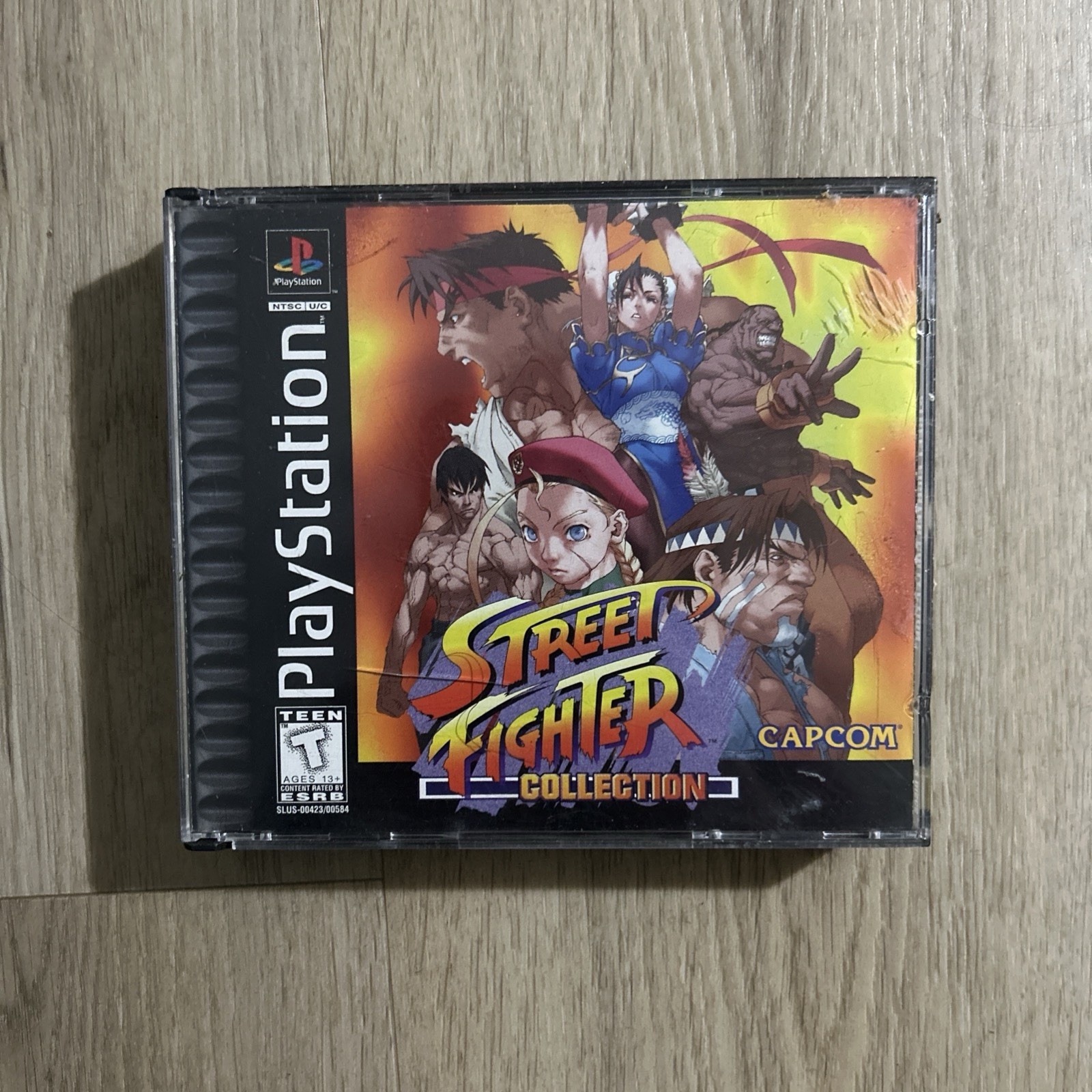 Street Fighter Collection (SONY PlayStation 1, 1997) Complete