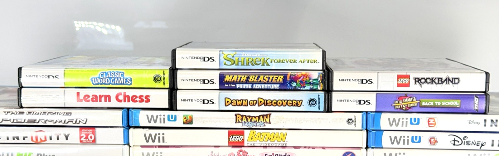 [NINTENDO] Bulk Lot Of (64) Nintendo Games – Wii, Wii U, Nintendo DS, Wholesale