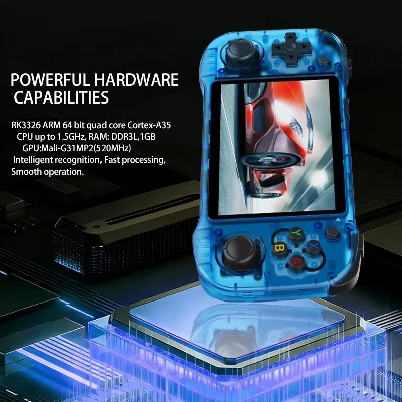 R46H Retro Handheld Game Console 4.2″ Screen Portable Gaming System USB-C