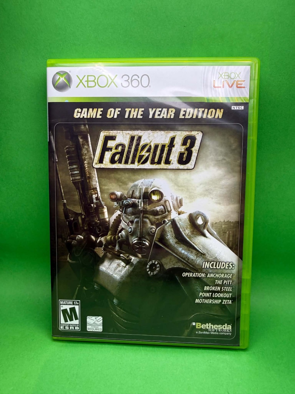 Fallout 3: GOTY – Xbox 360 [CIB, Tested, Includes Cover and Manuals]