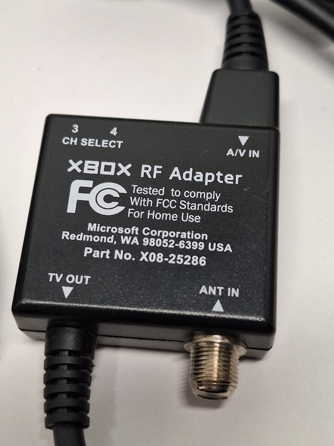 Mixed Lot RF Switches and cables, for Nintendo, Xbox and PlayStation