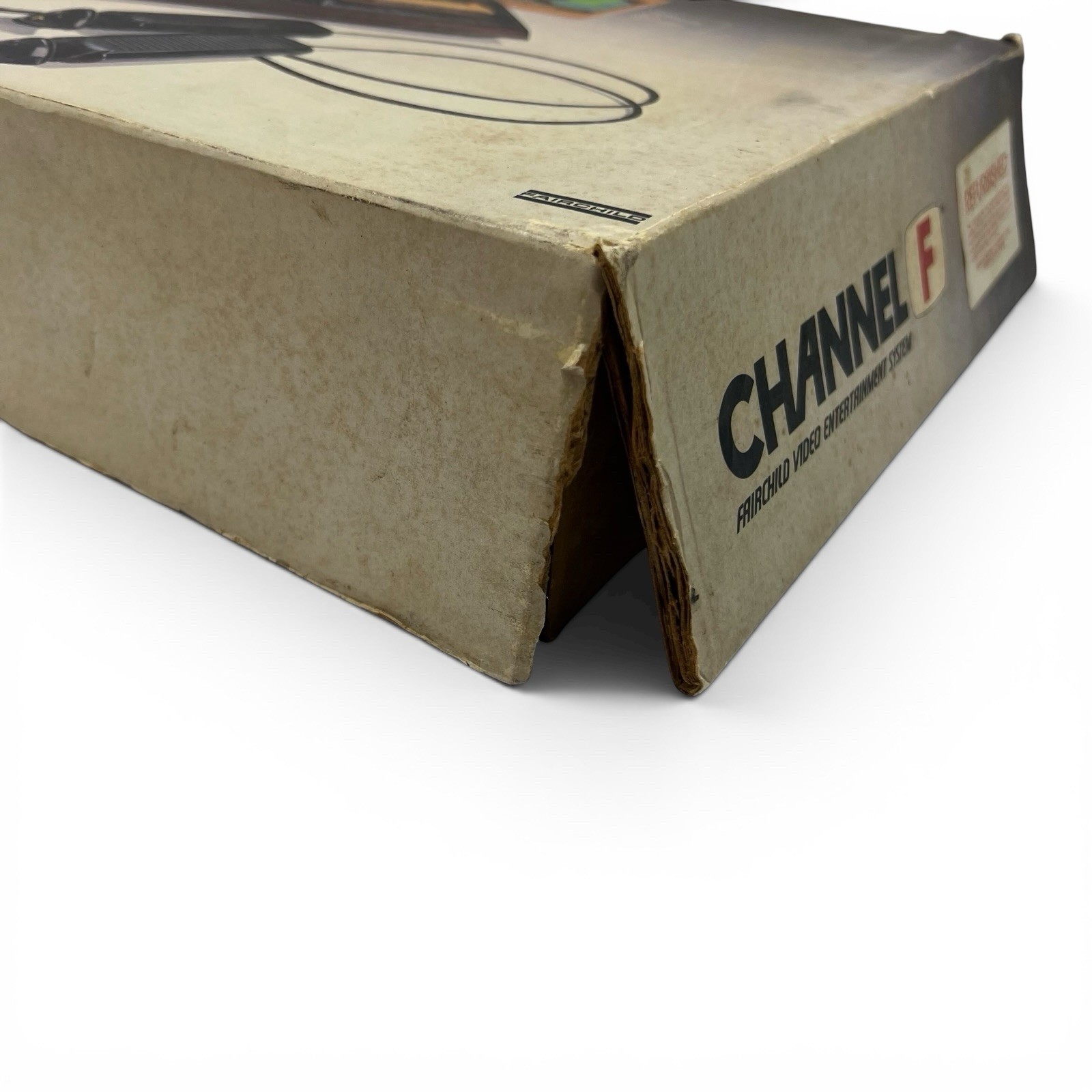 Fairchild Channel F Video Entertainment System & Original Box Untested FOR PARTS