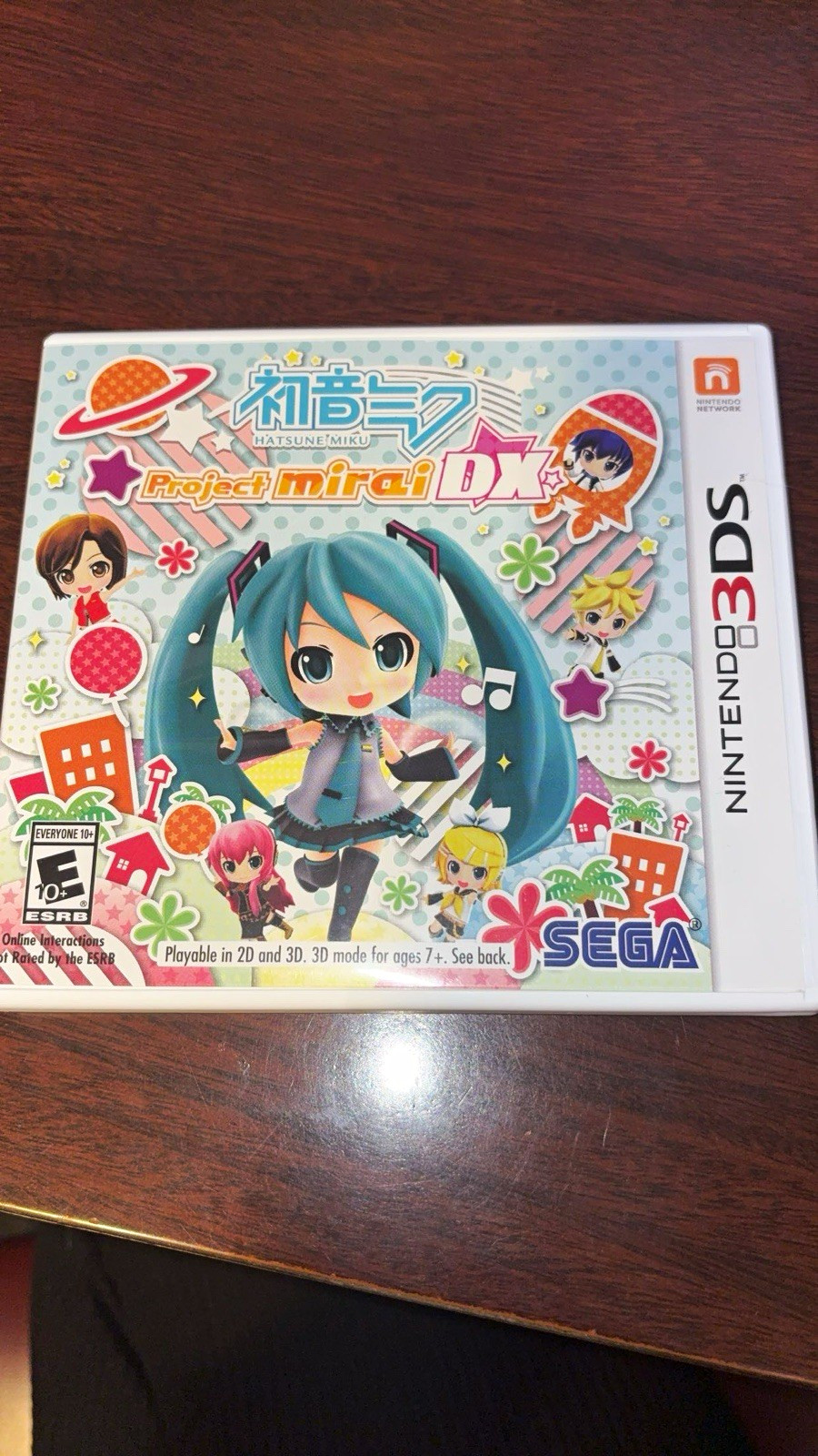 Hatsune Miku: Project Mirai DX Nintendo 3DS Manual Included