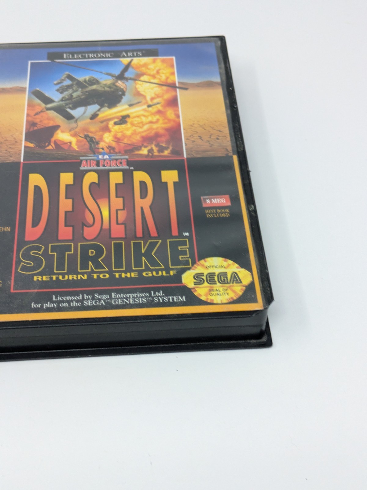CIB Clean! EA Air Force Desert Strike (Sega Genesis, 1992) TESTED & WORKING