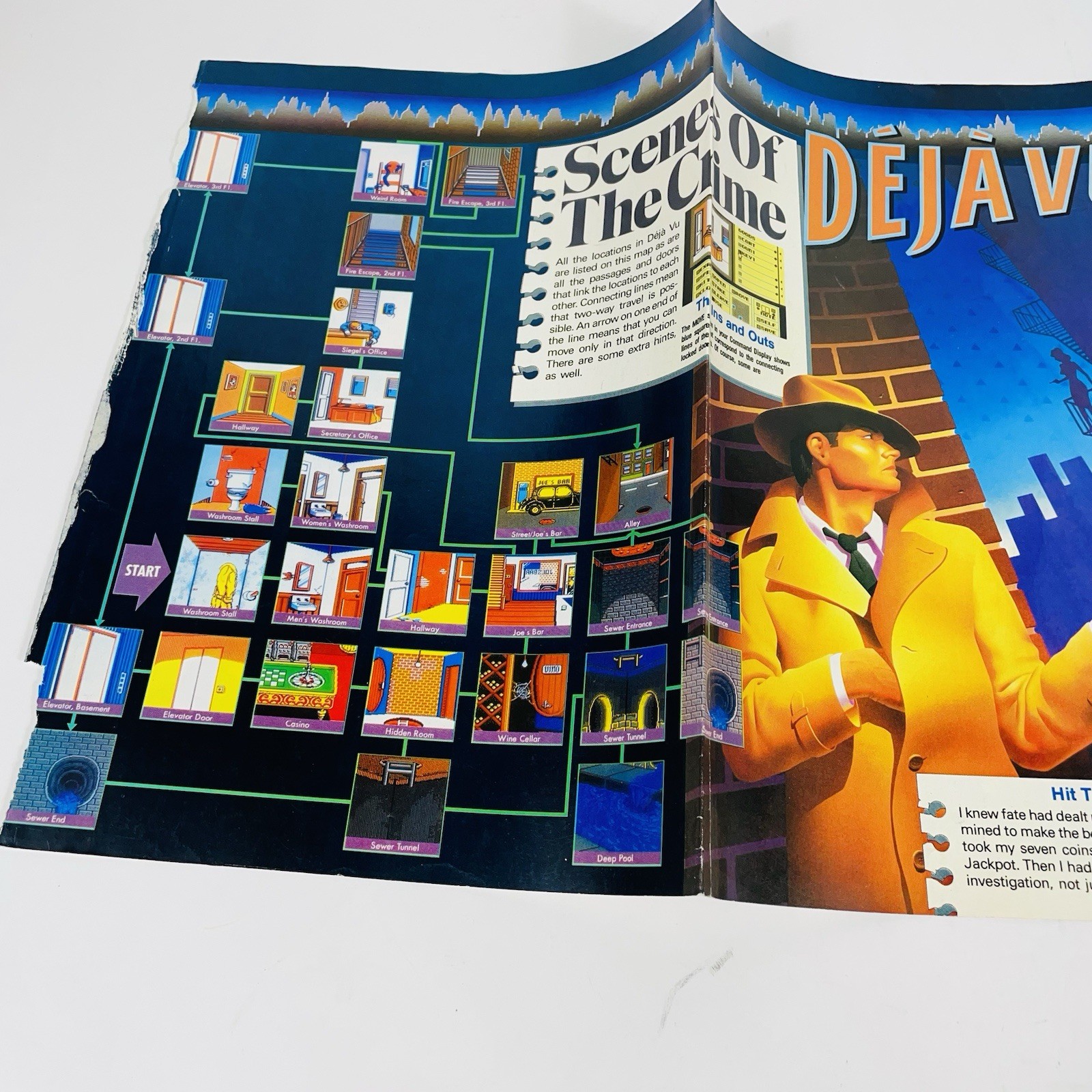 Bart Simpson vs. The Space Mutants and Deja vu Nintendo Power Poster 1990