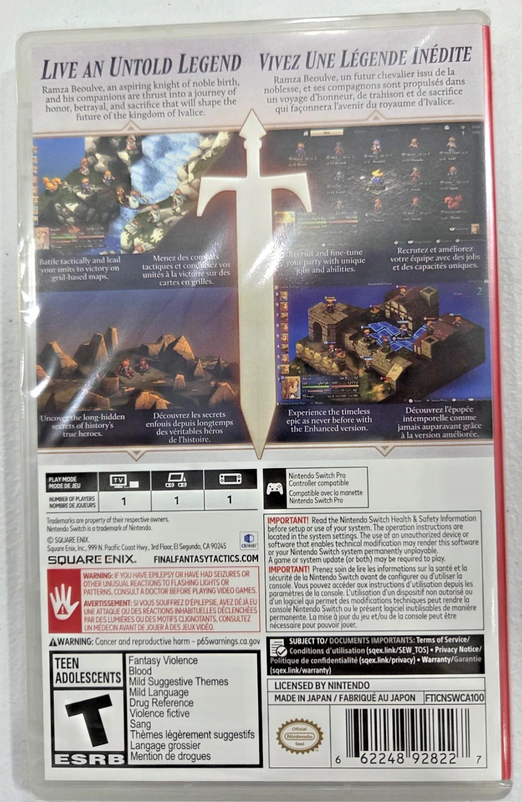 Final Fantasy VII & VIII Remastered TP + The Ivalice Chronicles New Special