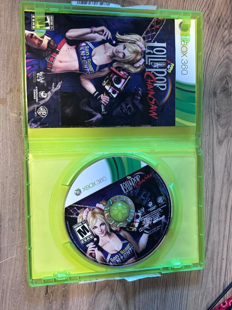 Lollipop Chainsaw (Xbox 360) Good Condition CIB