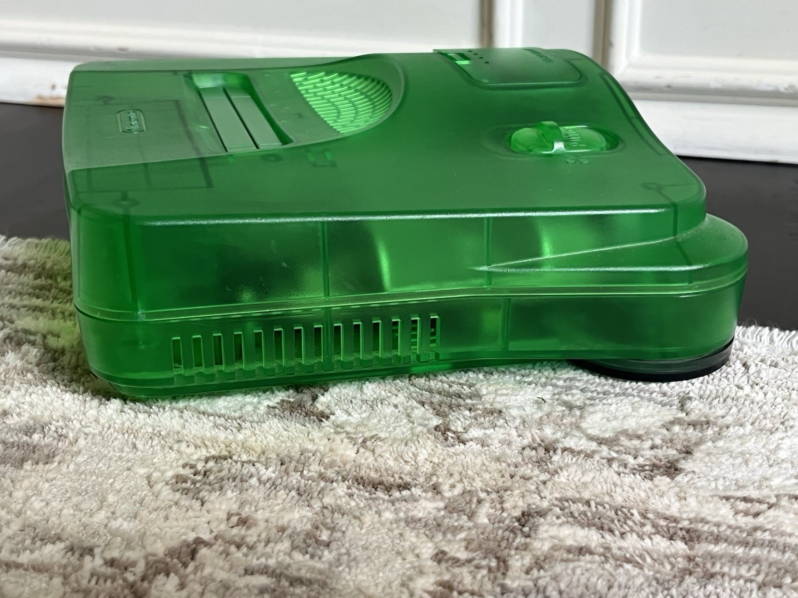 Nintendo 64 Funtastic Clear Jungle Green Console Only NUS-001 Tested NICE SHAPE