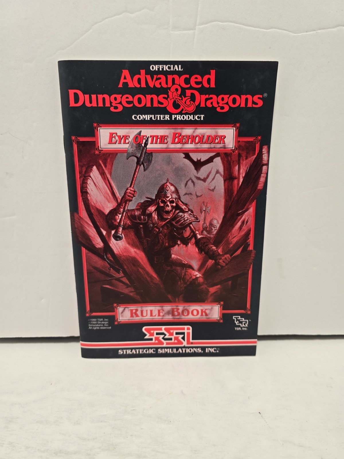 Advanced Dungeons & Dragons Eye of the Beholder w/ Manual Insert Commodore Amiga