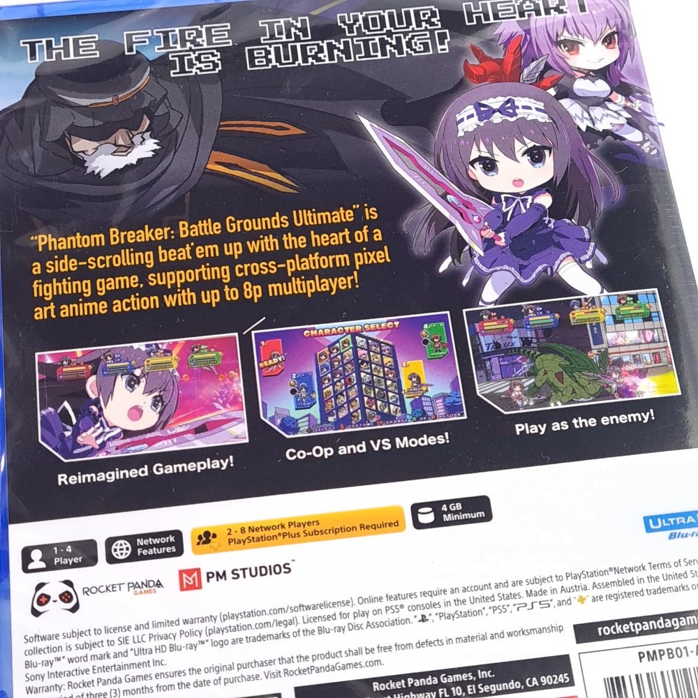 Phantom Breaker Battle Grounds Ultimate PS5 US New [MultiLanguages/Beat’em Up]