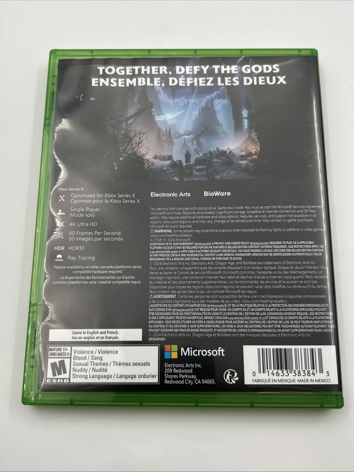 Dragon Age: The Veilguard Deluxe Edition (Xbox Series X) CIB Complete w/ Case