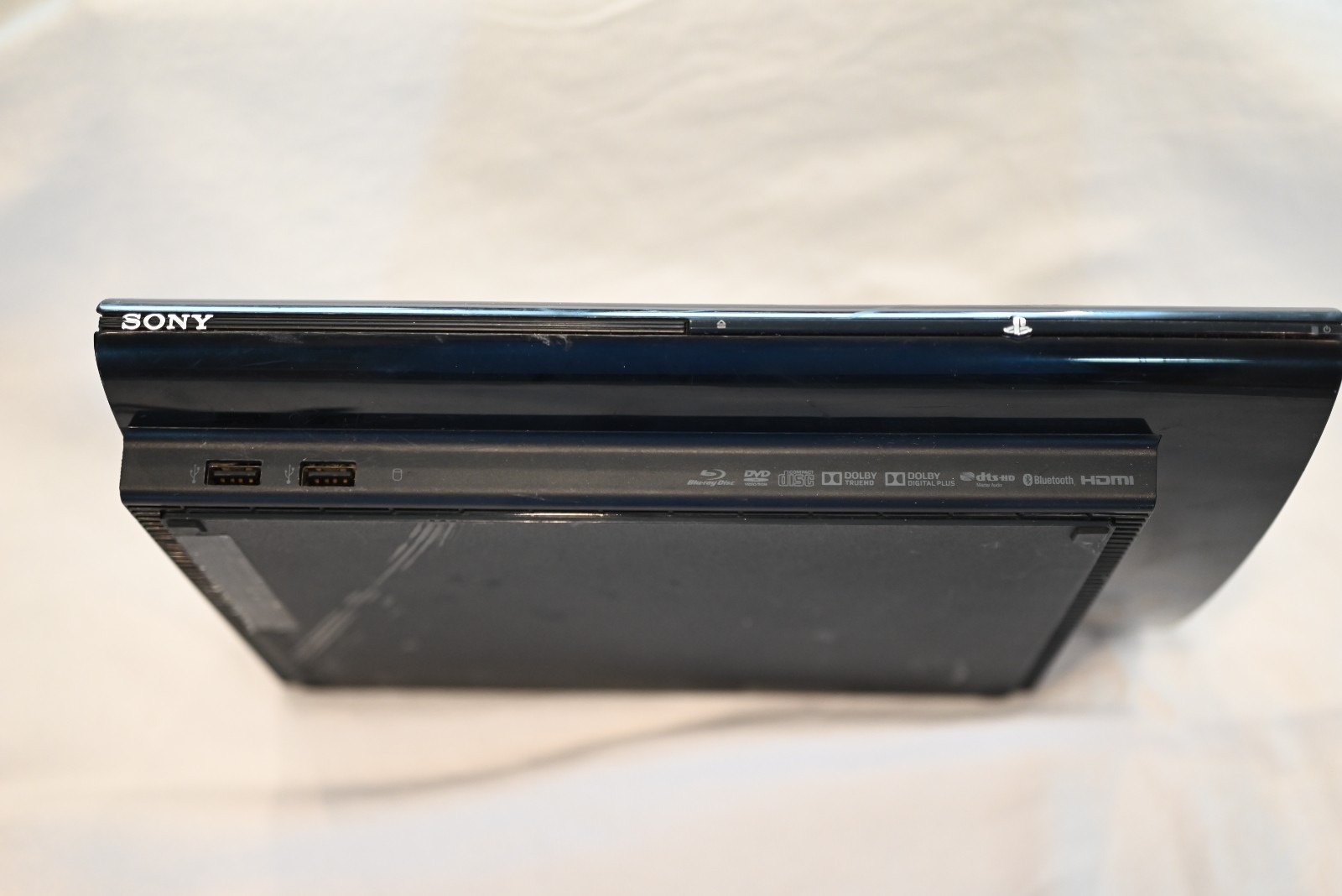 Sony PlayStation 3 PS3 Super Slim Black Console CECH-4001B Tested