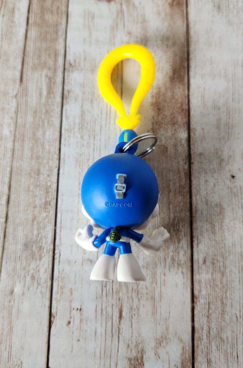 Mega Man Ice Man Blind Bag 2in Figural Hanger Clip/Keychain
