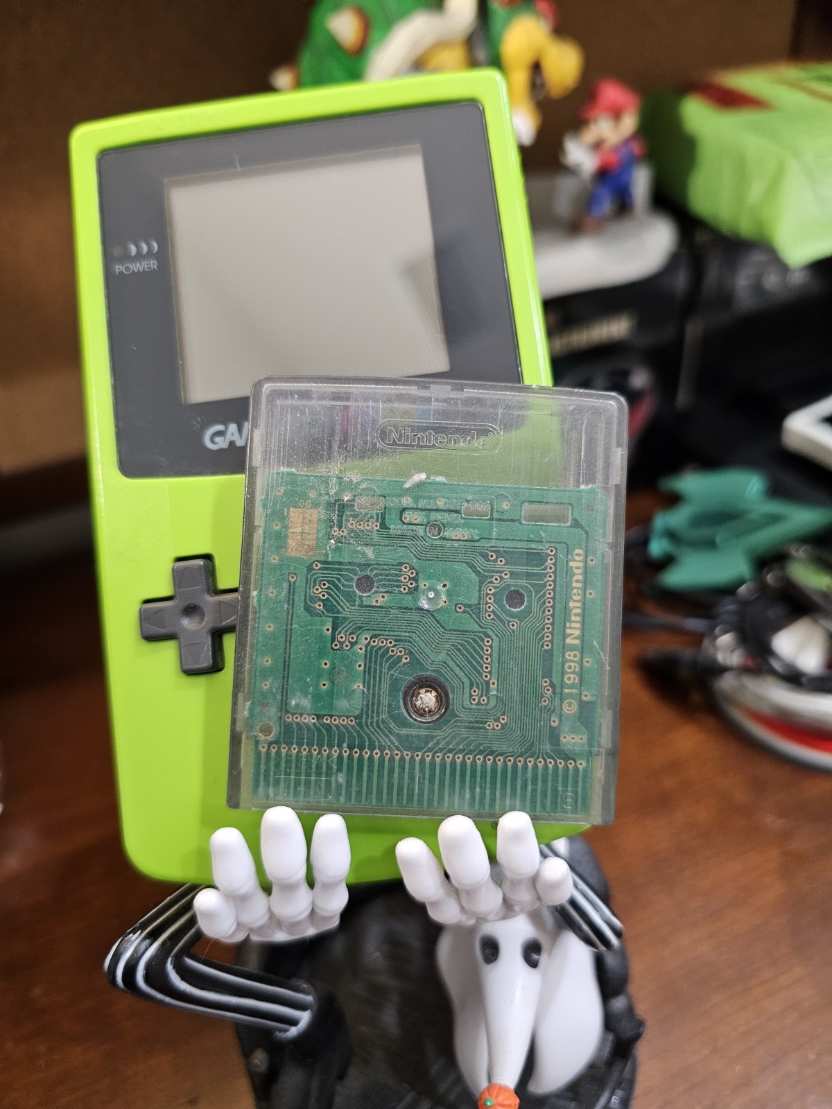 Nintendo Game Boy Color Console CGB-001 -Kiwi Lime Green GBC