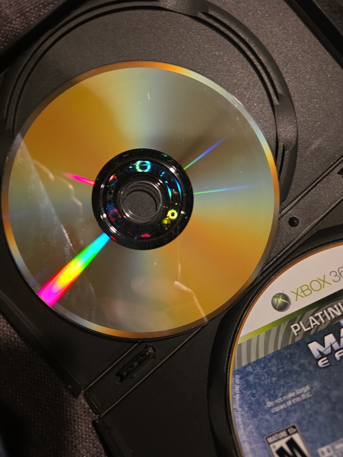 Mass Effect Limited Collector’s Edition (Xbox 360, 2007) Two Discs Only