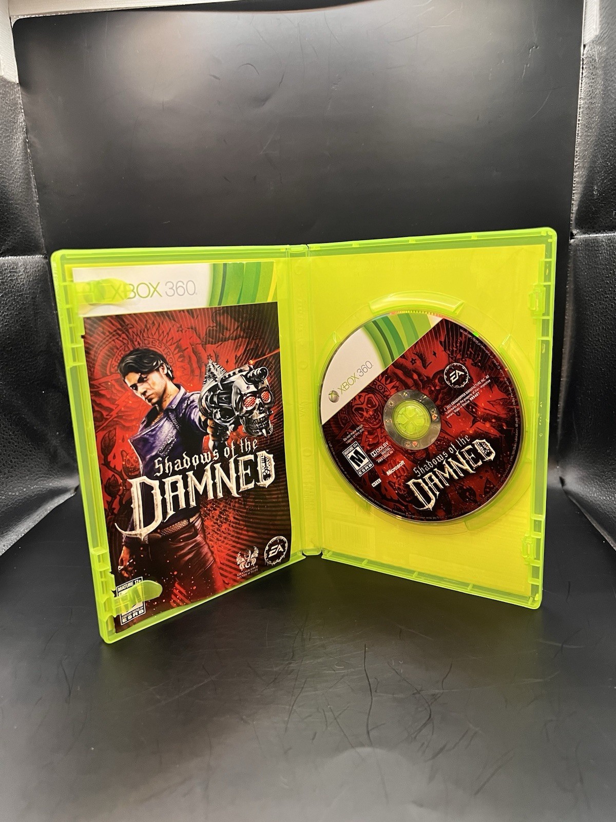 Shadows of The Damned Xbox 360 Complete Damaged Cover Art