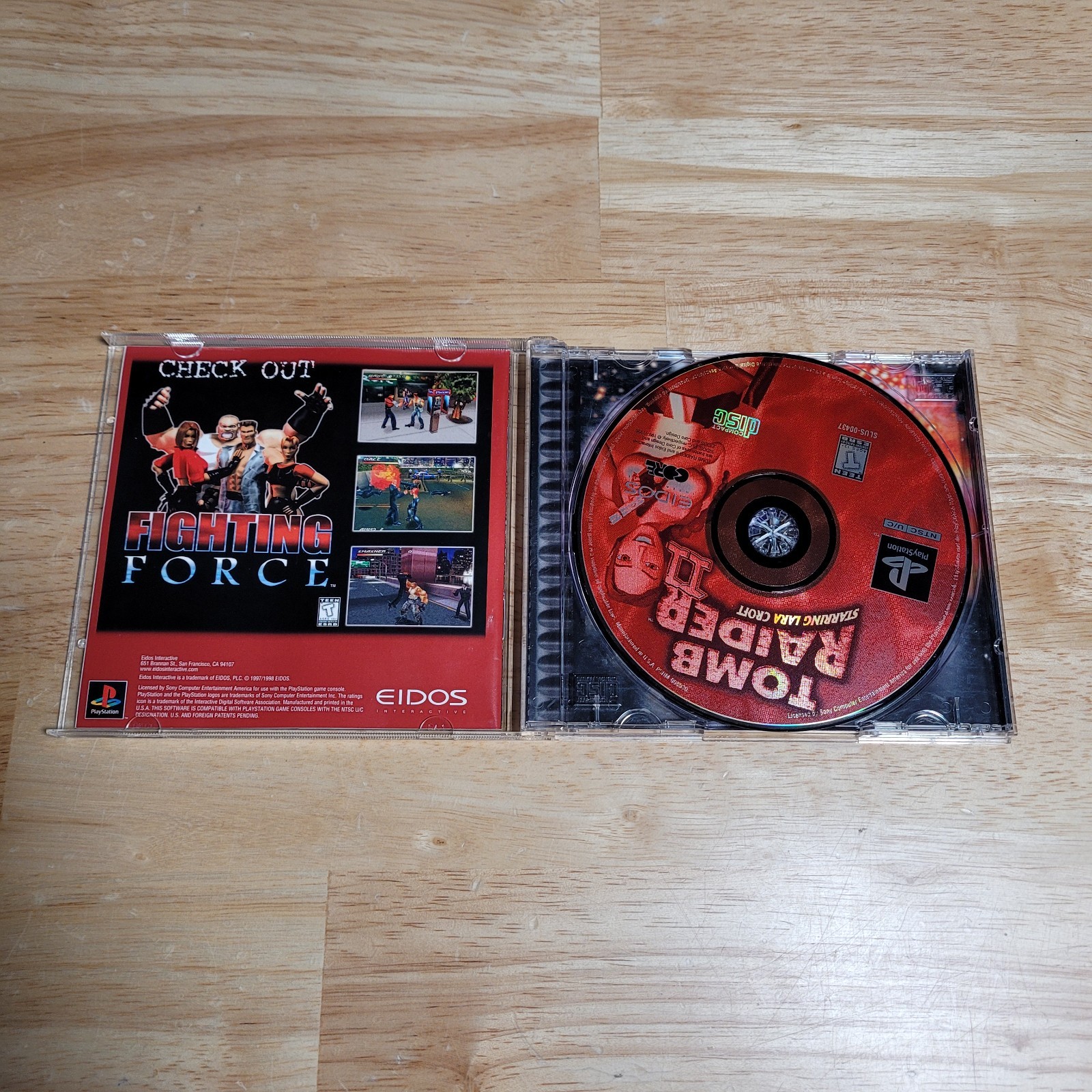 Tomb Raider II Starring Lara Croft PS1 Sony PlayStation 1, 1997 – Tested