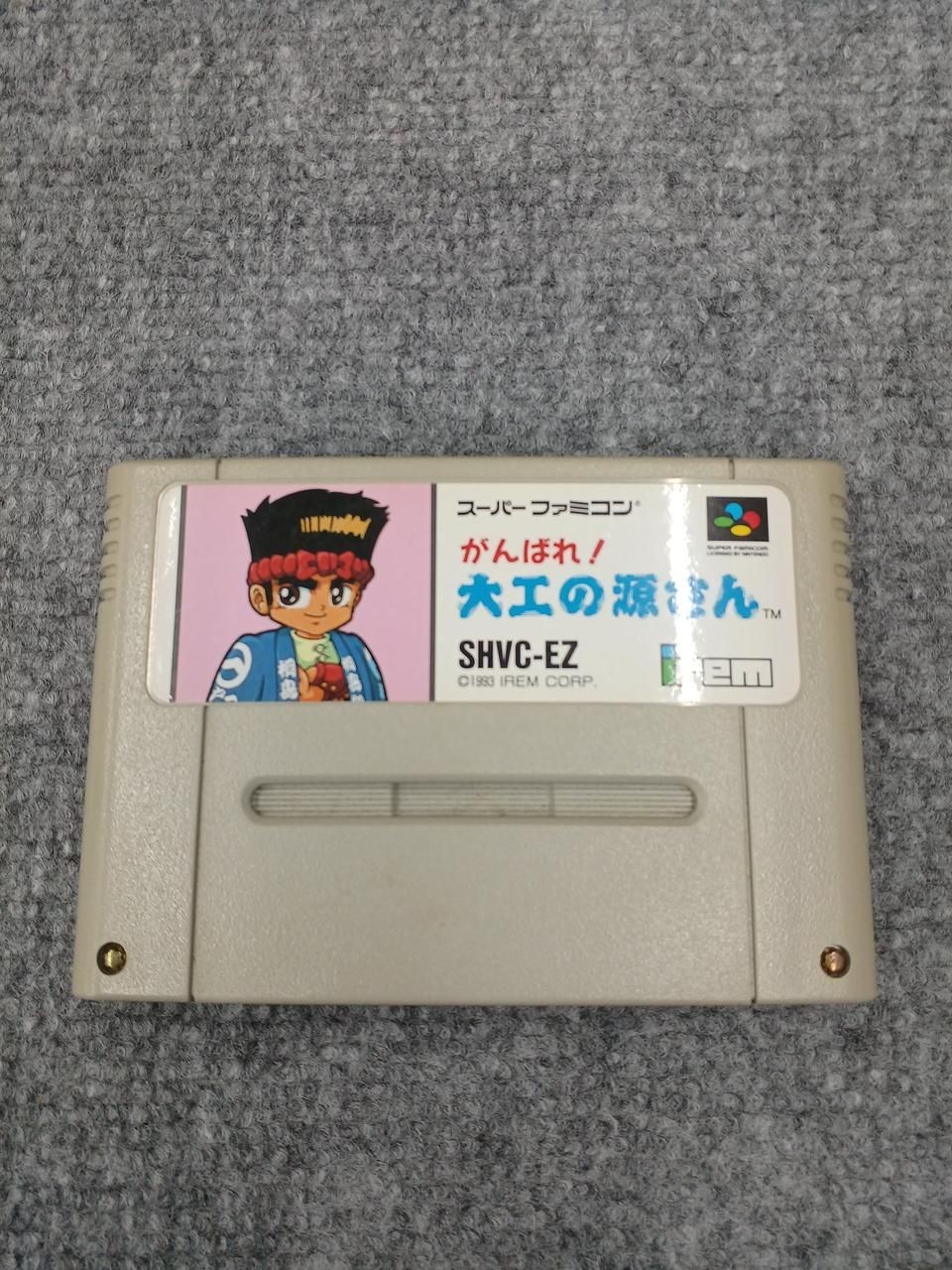 IREM Super Famicom Soft Works Great!Carpenter’s Source Used